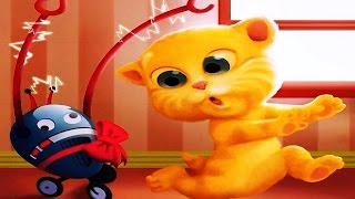 Говорящий Джинджер 2 рыжий говорящий котик #3 Весёлое видео для детей Talking Ginger Говорящий Джинджер 2 рыжий говорящий котик #3 Весёлое видео для детей Talking Ginger