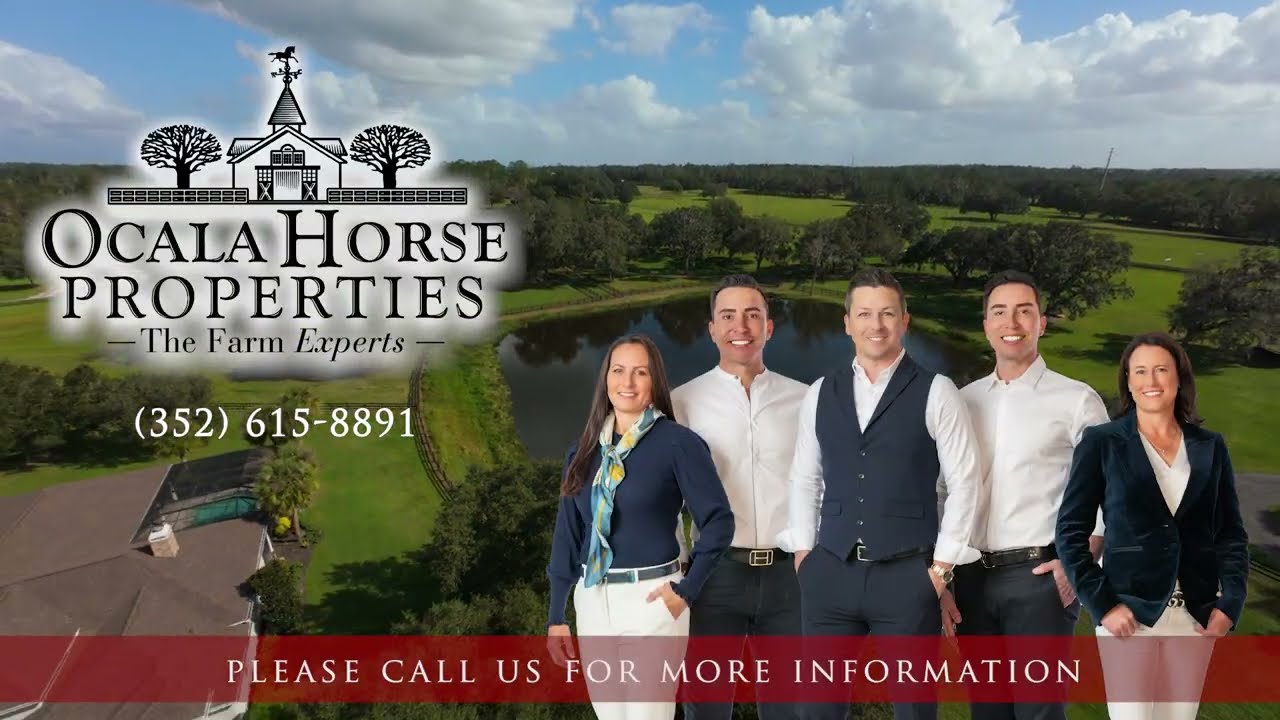 21+ Acre Equestrian Property with 8-Stall Block Barn, 5-Bay Equipment Garage and Much More!