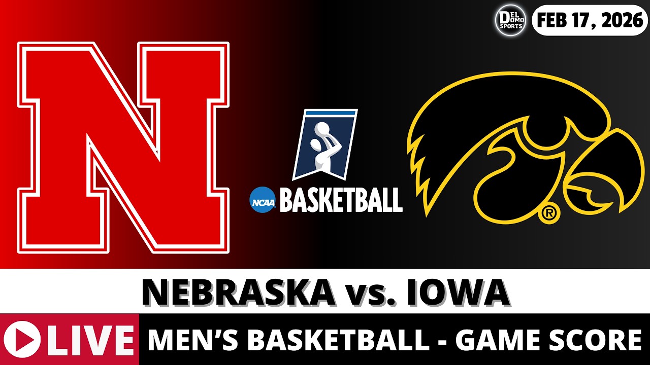 NEBRASKA VS IOWA 🏀 NCAAM Basketball Game Score Radio Play-by-Play