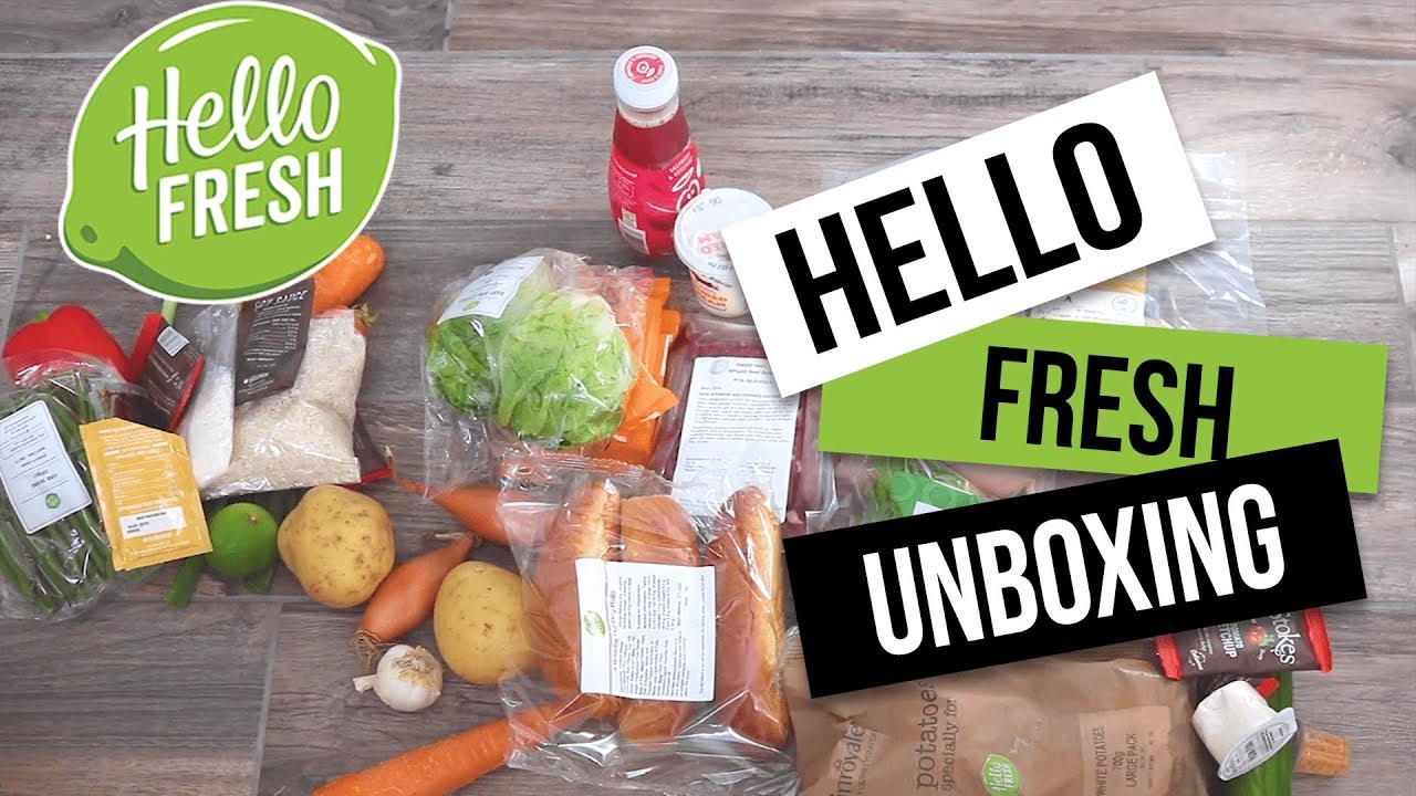 Hellofresh Unboxing 2019 Youtube