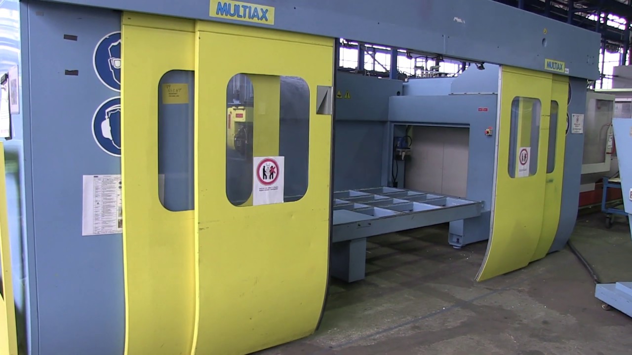 Multiax T 0115 3615 5-Axis CNC Machining Center - YouTube