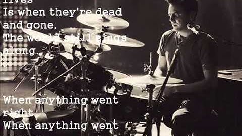 The Script- Without Those Songs (Lyrics)