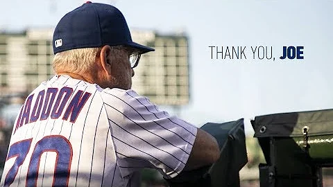 A Thank You to Joe Maddon