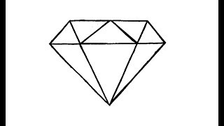 Hur man ritar en diamant