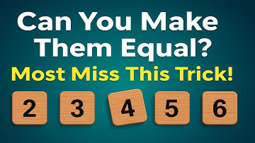 Can You Solve the Five Tiles Puzzle? (Step-by-Step Solution)