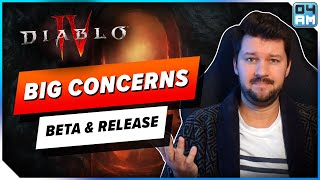 My Two BIGGEST Concerns About Diablo 4 Beta, Early Access & Full Release vs Expectations