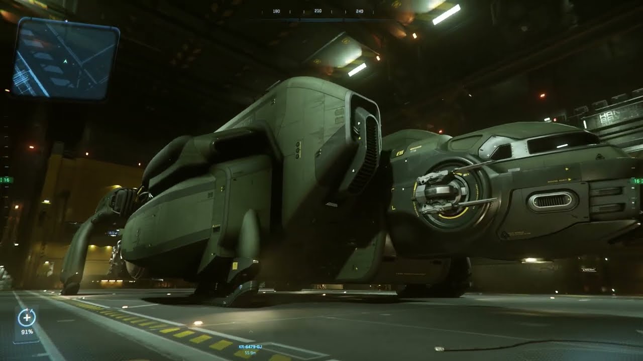 Star Citizen - MISC Starfarer Gemini , prohlídka