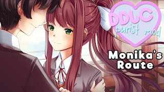Monika Doesnt Know What She Wants Ddlc Purist Mod Monikas Route