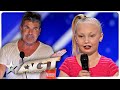 Simon Cowell BUZZES Sweet Dance Duo on America's Got Talent! 😮