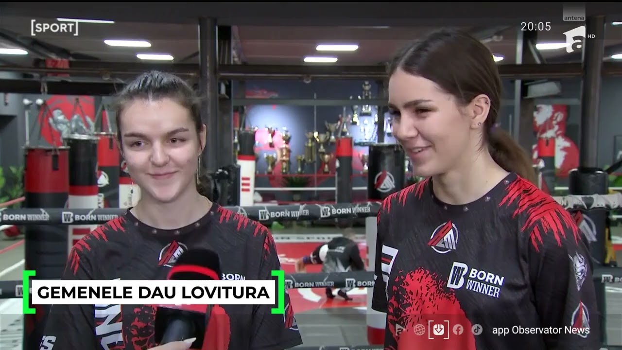 Două gemene îi calcă pe urme lui Moroşanu. Surorile bat tot ce prind în ring