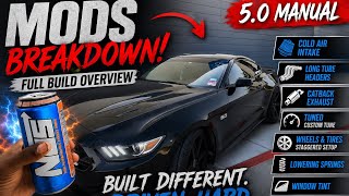 2015 MUSTANG GT!! MODS BREAK DOWN