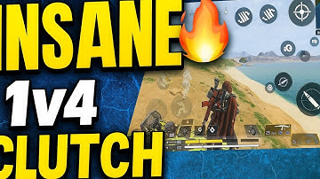 INSANE 1v4 Clutch 🔥 | COD Mobile Battle Royale Gameplay”
