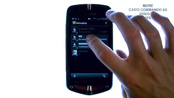 Casio Commando 4G - How Do I Delete Text Messages