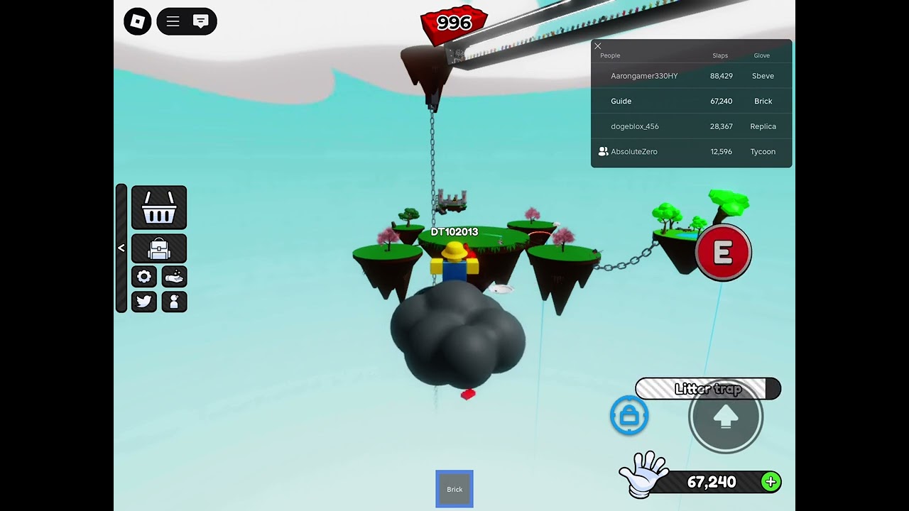 I FINALLY GOT the BRICK MASTER BADGE in Slap Battles