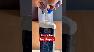 Making Plastic Bat Toeguard at Home | Homemade Toeguard For Plastic Bat #cricket #shorts #making