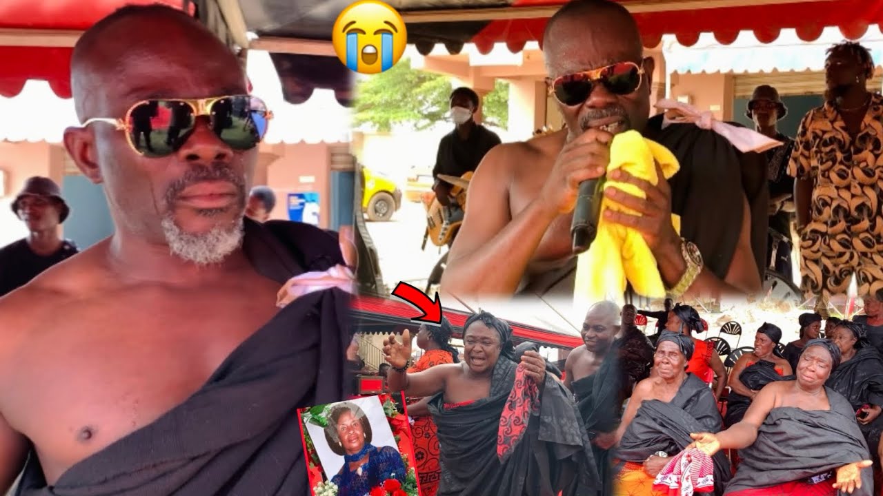 Oh 💔 Nana Tabri Cried😭 Bitterly  while Performing at his Auntie’s one week #nanatabriliveband
