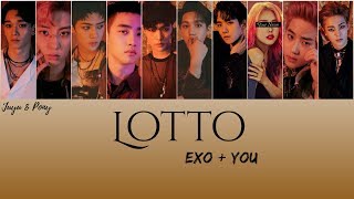 EXO + You (10 members) - Lotto [Color Coded Lyrics/Rom]