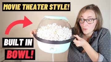 DASH STIRRING POPCORN MAKER UNBOXING AND REVIEW | SmartStore Stirring Popcorn Maker
