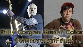 Billy Corgan Guitar Color Controversy