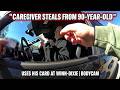 90-Year-Old Victim: Caregiver's Debit Card Scam Exposed on Bodycam