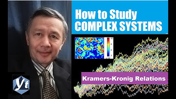 Kramers-Kronig Relations | Linear Response Theory | How to Study Complex Systems | 16 Jan 2022