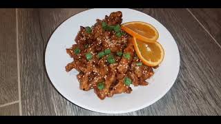 Chicken Strips with Spicy Orange Sauce Recipe