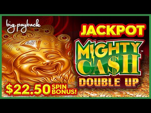 JACKPOT HANDPAY, INCREDIBLE! Mighty Cash Double Up Endless Diamonds Slot - BONUS AFTER BONUS!
