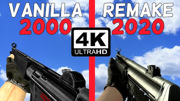 Counter-Strike 1.6 - Original vs. Remake - Weapons Comparison