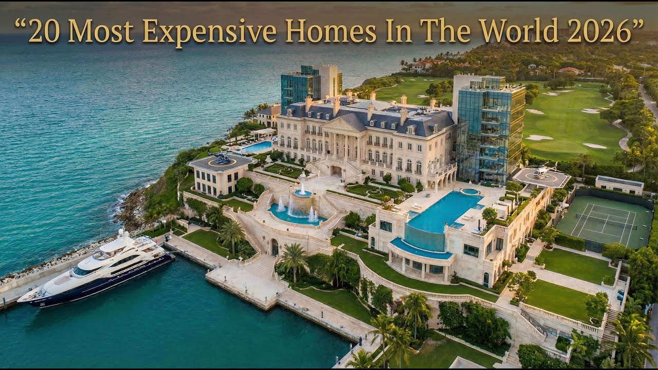 ''20 Most Expensive Homes In The World 2026'' - YouTube