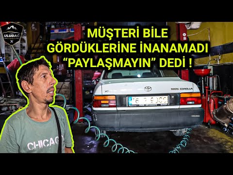 BÖYLE ARABA GÖRMEDİK KARANTİNAYA ALMAK ZORUNDA KALDIK!(Toyota Corolla 1.3 Motor XL) thumbnail