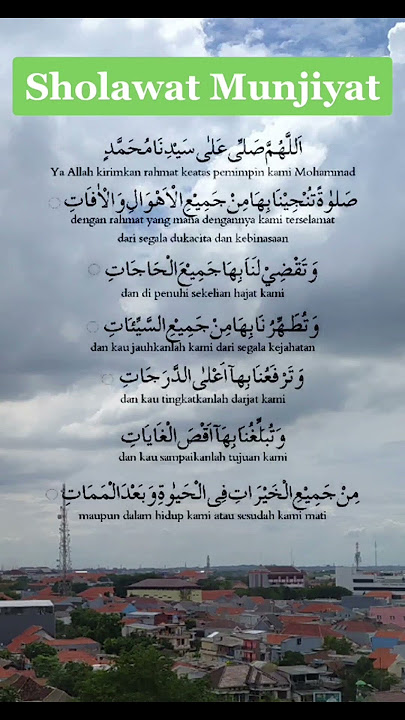 Sholawat Munjiyat, Bacaan plus arti #shorts #sholawat #sholawatpenyejukhati #sholawatmunjiyat