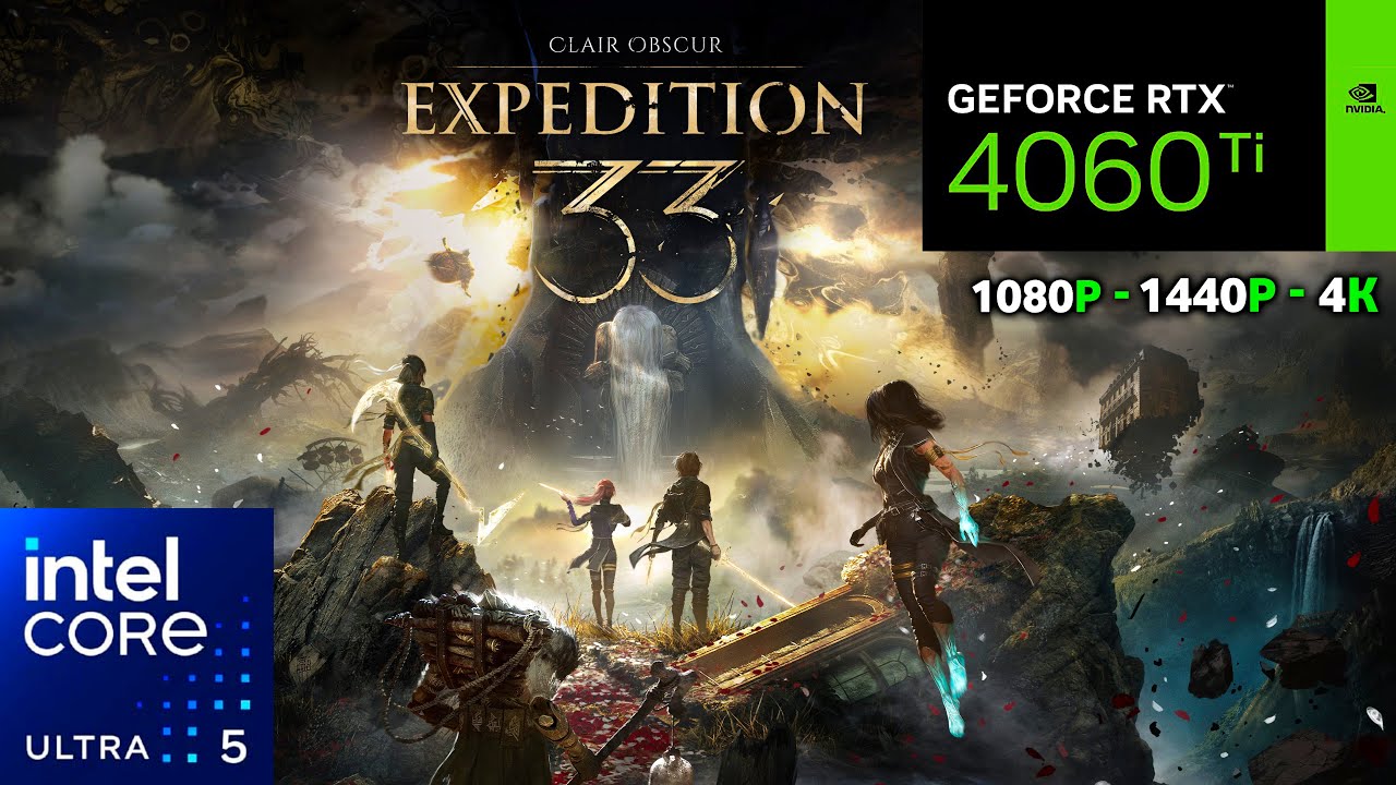 Looking Good: Lucienne Roberts (編集) RTX 4060 Ti on Clair Obscur: Expedition 33 - 1080p - 1440p - 4K