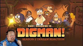 Digman! Season 2 Trailer Reaction