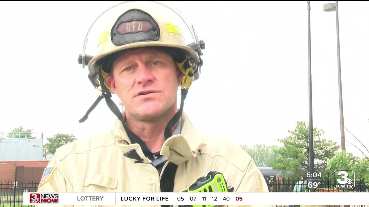 Downtown Omaha worker swept away in sewer, safely rescued from culvert