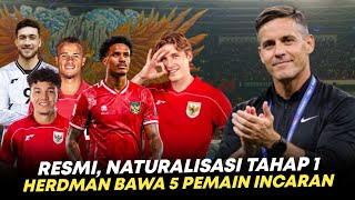Akhirnya Diresmikan ‼️ 5 Pemain Grade A Jadi Pembuka Naturalisasi di Era John Herdman