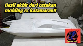 tutorial membuat molding rc catamaran dan mencetak body