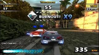 Burnout Dominator [PPSSPP] - Road Rage Carnival Point Foward