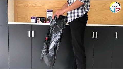 Hộp túi đựng rác có dây rút của Vipaco