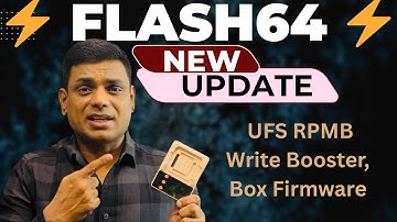 ⚡️ Flash64 ⚡️ UFS RPMB, Writebooster, Box Firmware Update‼️V1.10.22.2025 ‼️