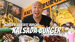 BEST of KALSADA BURGER Comembo | Manila's Sauciest Burger