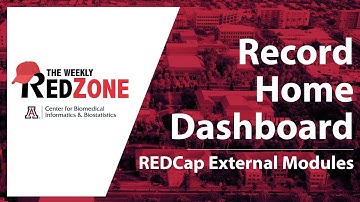 REDZone - Record Home Dashboard