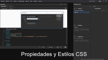 Propiedades y Estilo CSS en Maquetación de Pagina Web en Dreamweaver CC