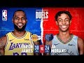 LeBron James and Ja Morant Duel in Memphis!