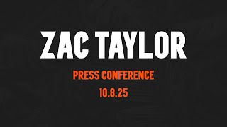 Zac Taylor Press Conference - October 8