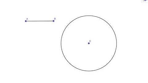 Construction Congruent Segments Using GeoGebra