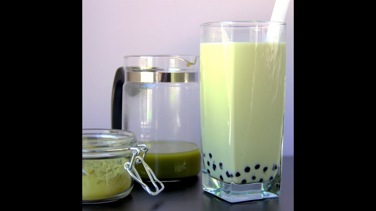 Matcha Bubble Tea YouTube