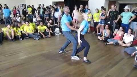 Leonardo Neves & Layssa Liebscher - Rio-style Zouk workshop 2 @ Zouk Congress in Rio 2012