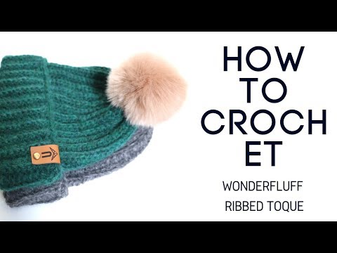 How to Crochet Easy Ribbed Hat
