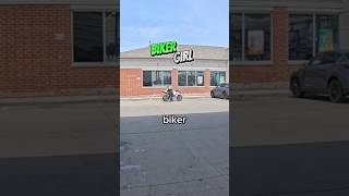 I think that’s a biker girl over there @thoughtaken