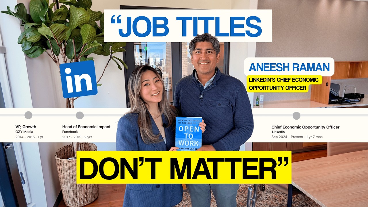 The Humans Are Coming! Full Interview with LinkedIn Chief Economic Opportunity Officer Aneesh Raman